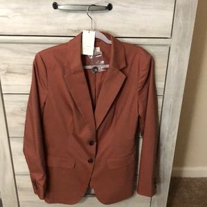 Women’s dark blush blazer